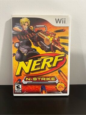Wii Nerf N-Strike Video Game - Complete Tested